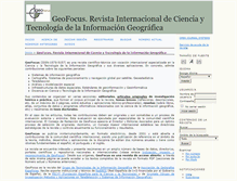 Tablet Screenshot of geofocus.org